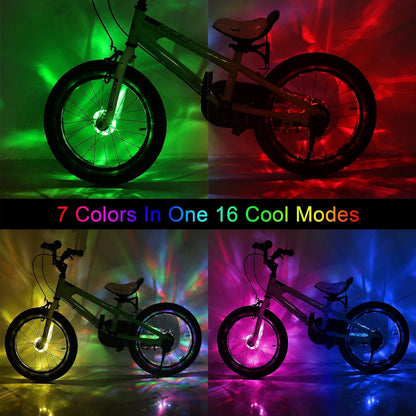 Rechargeable Bike Wheel Lights