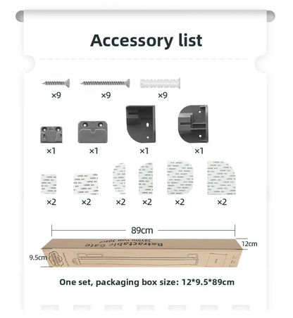 Retractable Child Safety Gate